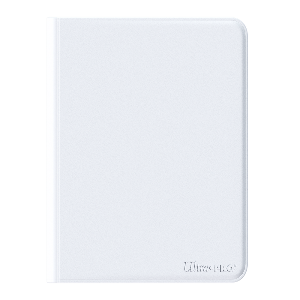 Ultra PRO: 12-Pocket Zippered PRO-Binder - Vivid (White)