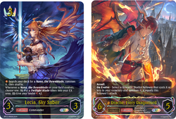 SHADOWVERSE: EVOLVE COMBINED SET WORLDREAVER'S DESCENT & DOMINION OF DARKNESS