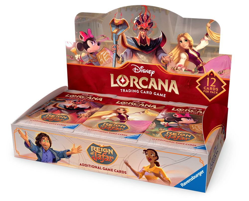 DISNEY LORCANA SET 8 REIGN OF JAFAR BOOSTER ENGLISH