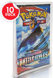 ER SINGLE PACK BOOSTER, MAGIC, YU-GI-OH ENVELOPE PET PROTECTOR 0.35MM 10PK