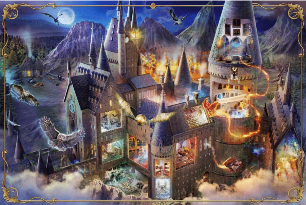 HOGWARTS CASTLE 3000PC PUZZLE