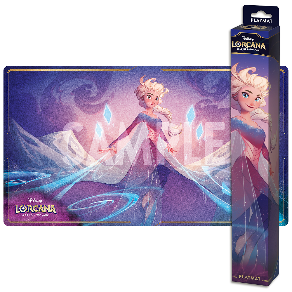 DISNEY LORCANA PLAYMAT SET 6 ELSA