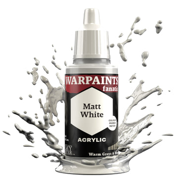WARPAINTS: FANATIC ACRYLIC MATT WHITE