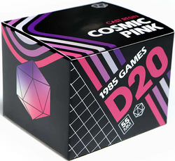 MEGA D20 COSMIC PINK 55MM SHARP EDGE