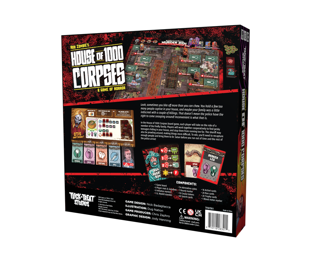 ROB ZOMBIE'S HOUSE OF 1000 CORPSES: A GAME OF HORROR