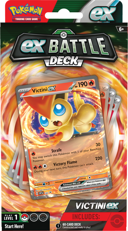 POKEMON BATTLE DECKS VICTINI EX