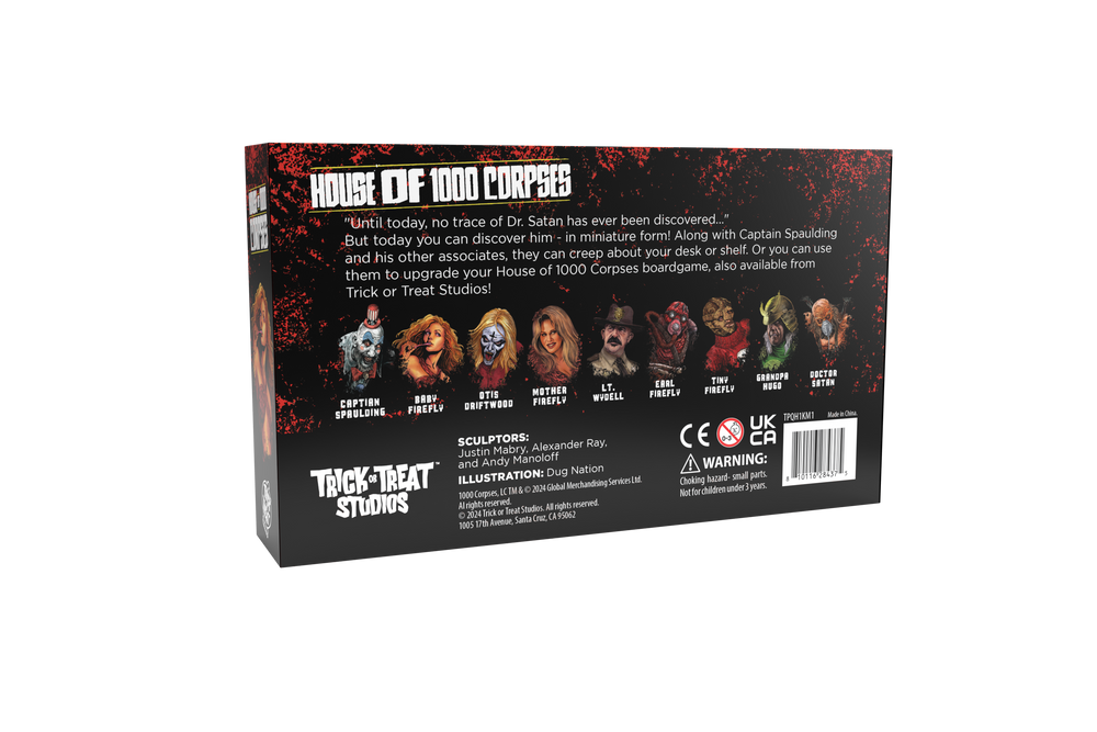 ROB ZOMBIE'S HOUSE OF 1000 CORPSES MINIATURES