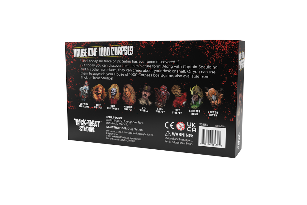 ROB ZOMBIE'S HOUSE OF 1000 CORPSES MINIATURES