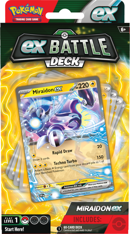 POKEMON BATTLE DECKS MIRAIDON EX