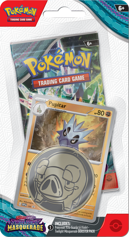 POKEMON SV6 TWILIGHT MASQUERADE CHECKLANE BLISTER (Pupitar)