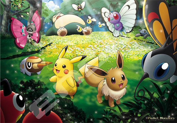 ENSKY PUZZLE POKEMON SUNLIGHT THROUGH THE FOREST