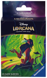 DISNEY LORCANA CARD SLEEVE SET 6 SCAR