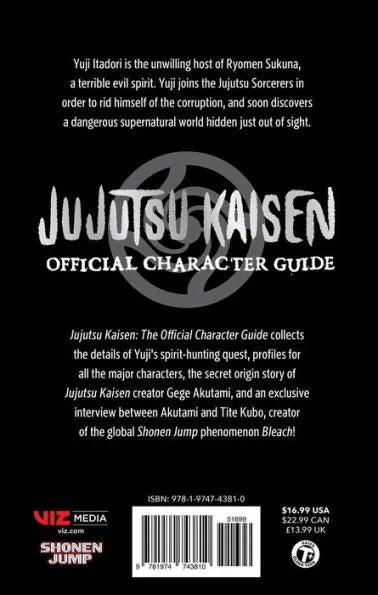 JUJUTSU KAISEN: THE OFFICIAL CHARACTER GUIDE