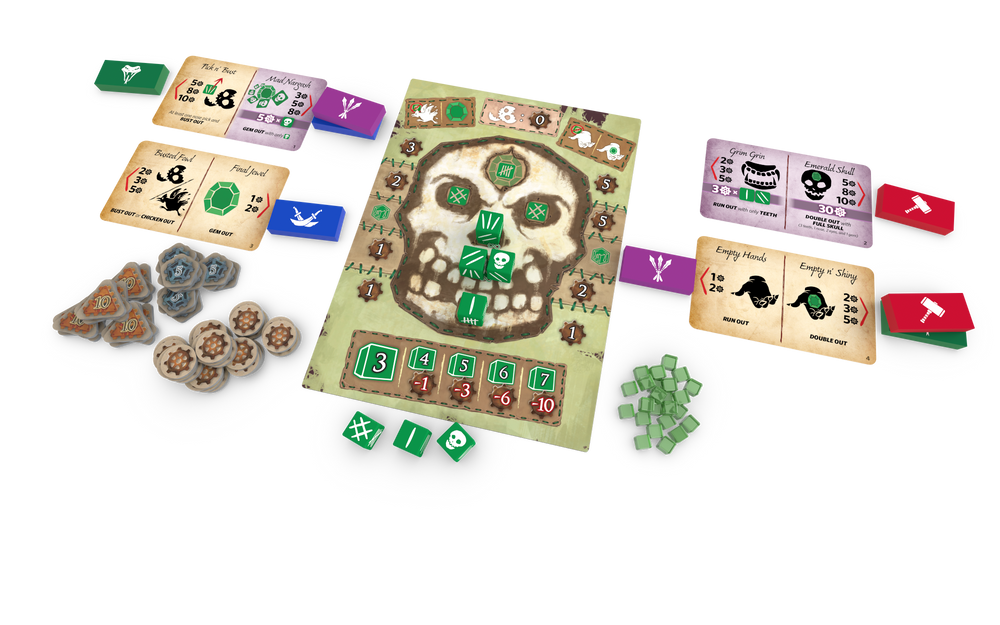 EMERALD SKULLS