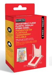 ER ADJUSTABLE EASEL STAND COMPATIBLE WITH VIDEO GAME CASES 6PK