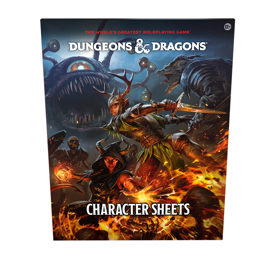 DND RPG 2024 CHARACTER SHEETS
