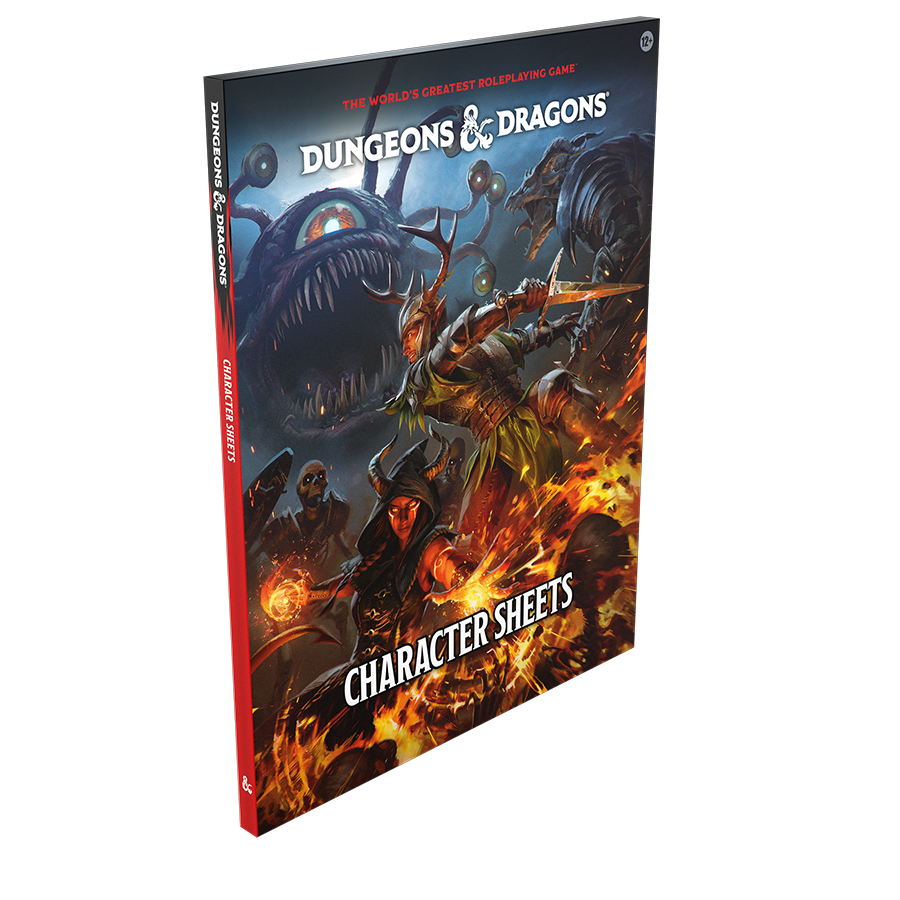 DND RPG 2024 CHARACTER SHEETS