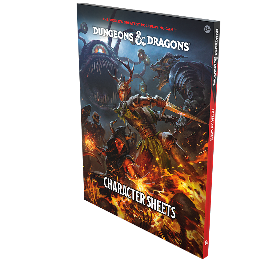 DND RPG 2024 CHARACTER SHEETS