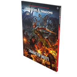 DND RPG 2024 CHARACTER SHEETS
