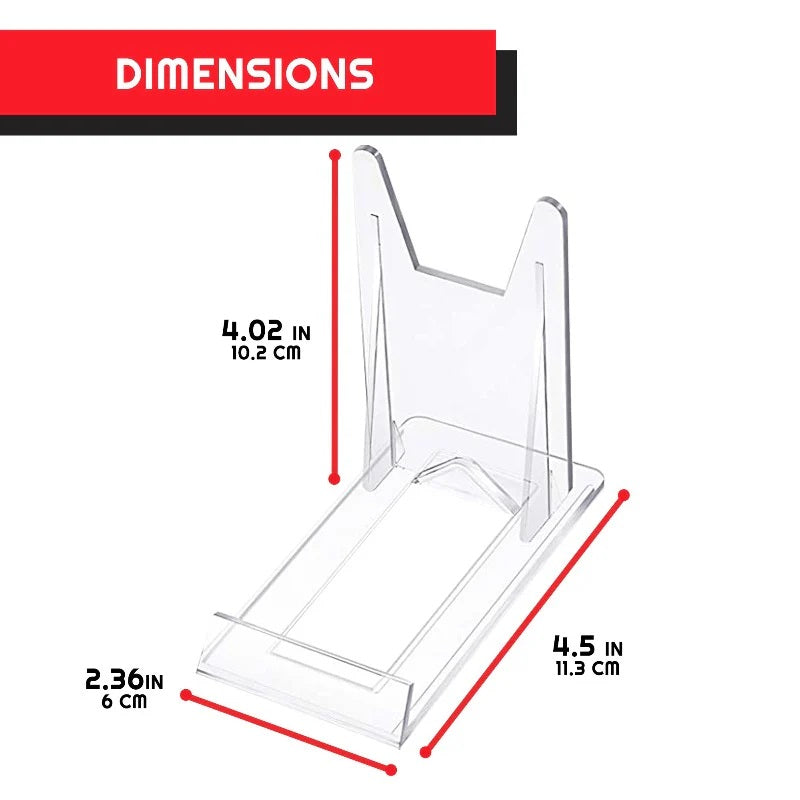 ER ADJUSTABLE EASEL STAND COMPATIBLE WITH VIDEO GAME CASES 6PK