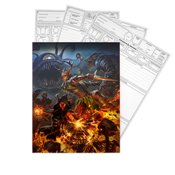 DND RPG 2024 CHARACTER SHEETS