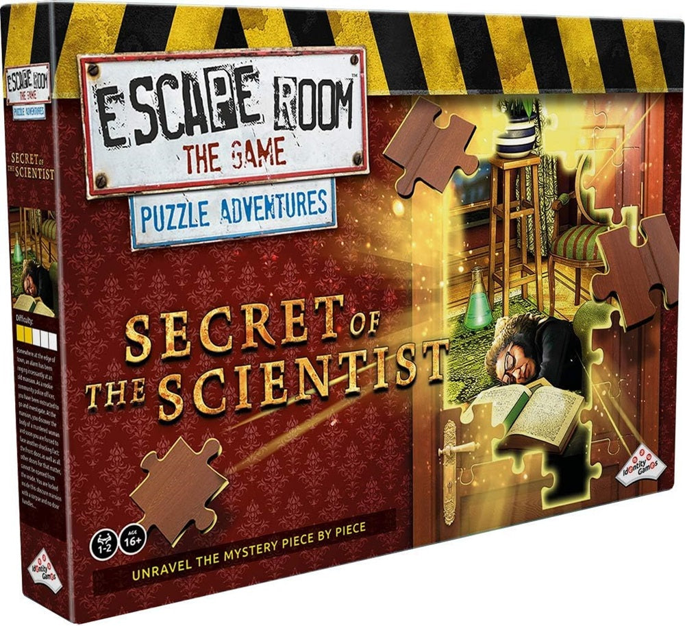 ESCAPE ROOM PUZZLE SECRET OF THE SCIENTIST