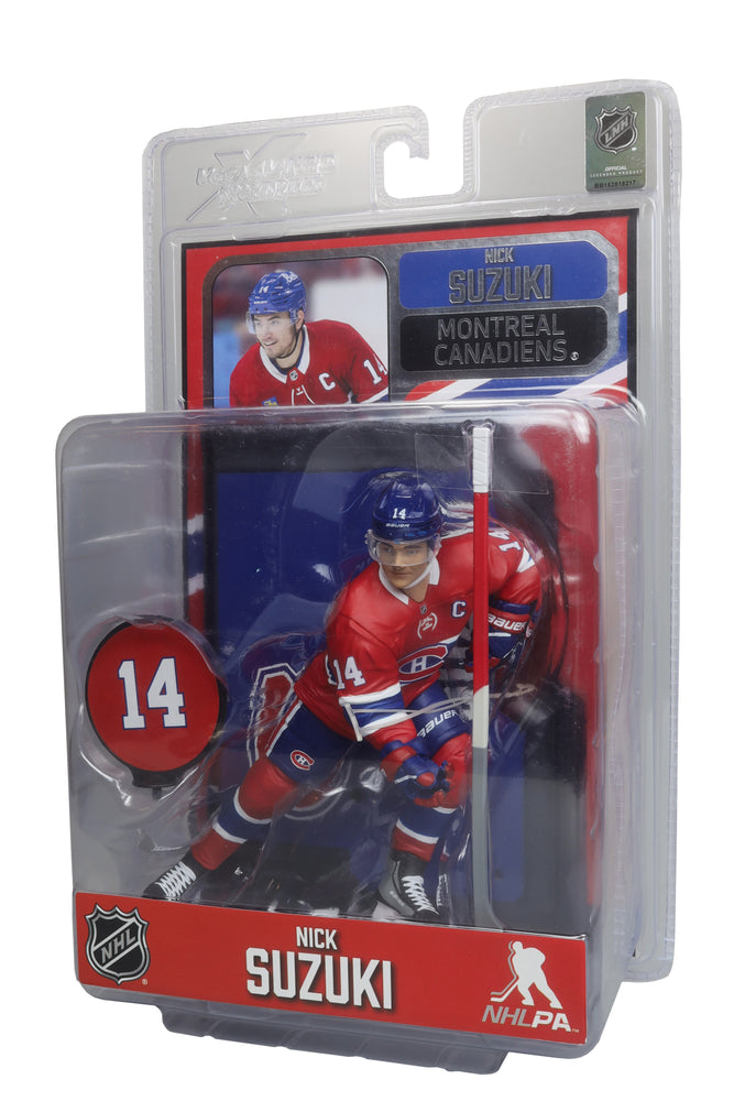 MCFARLANE NHL NICK SUZUKI - MONTREAL CANADIENS