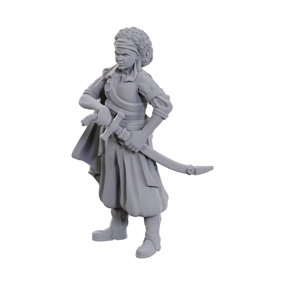 DND UNPAINTED MINIS WV23 ANSALON HUMAN ROGUE