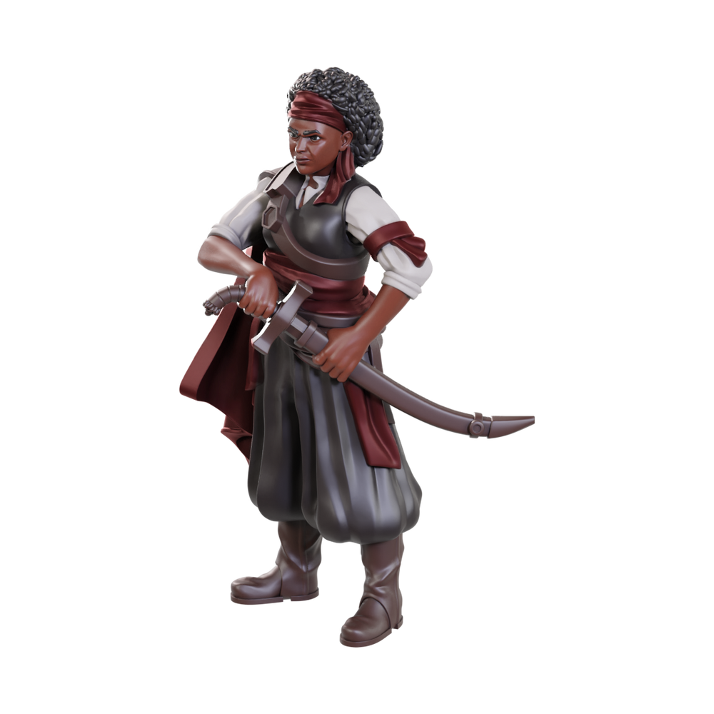 DND UNPAINTED MINIS WV23 ANSALON HUMAN ROGUE