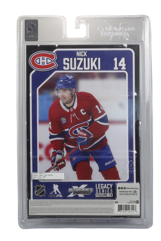 MCFARLANE NHL NICK SUZUKI - MONTREAL CANADIENS