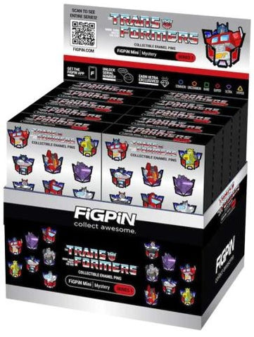 FIGPIN TRANSFORMERS 40TH MYSTERY MINIS 10CT PDQ