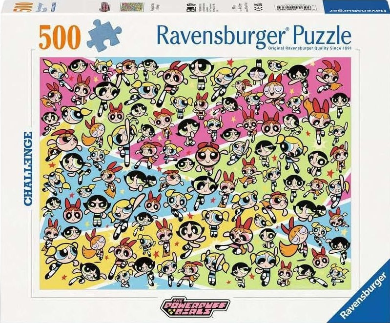 THE POWERPUFF GIRLS 500 PIECE CHALLENGE
