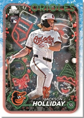 TOPPS HOLIDAY BASEBALL 2024 MEGA BOX