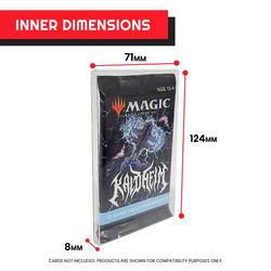ER SINGLE PACK BOOSTER, MAGIC, YU-GI-OH ENVELOPE PET PROTECTOR 0.35MM 10PK
