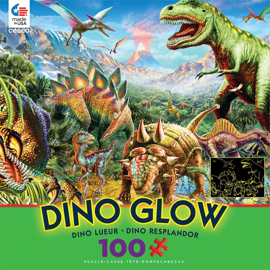 100PC DINO GLOW IN DARK - 2