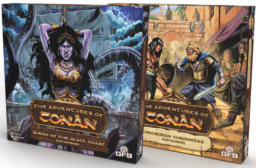THE ADVENTURES OF CONAN QUEEN OF THE BLACK COAST & NEMEDIAN CHRONICLES EXPANSIONS