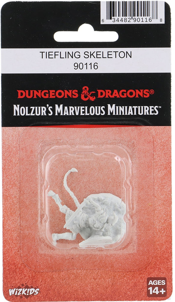 DND UNPAINTED MINIS WV23 TIEFLING SKELETON