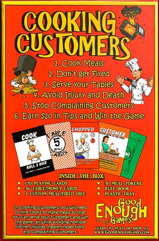 COOKING CUSTOMERS