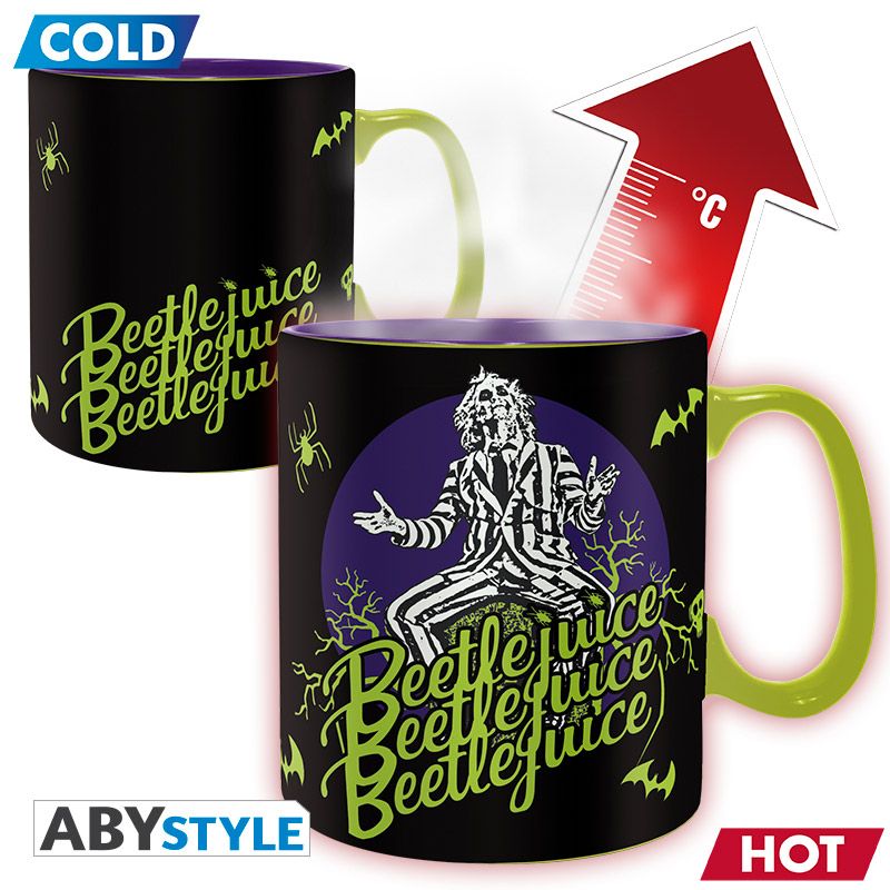 BEETLEJUICE MUG HEAT CHANGE BEETLEJUICE BEETLEJUICE 460ML