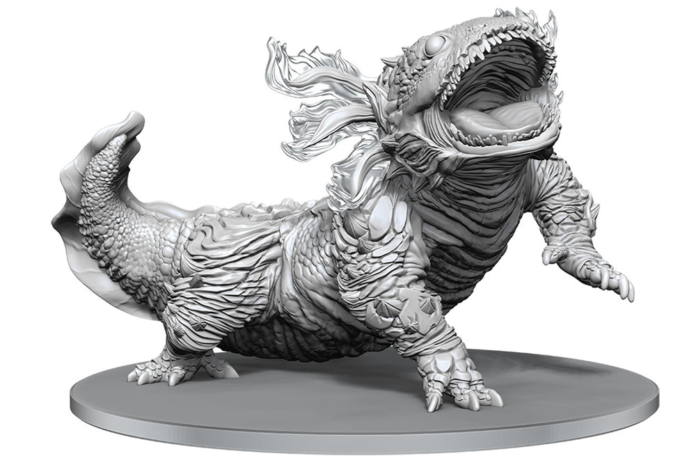 DND UNPAINTED MINIS WV26 TLEXOLOTL