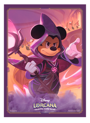 DISNEY LORCANA CARD SLEEVES SET 8 PACK A MICKEY