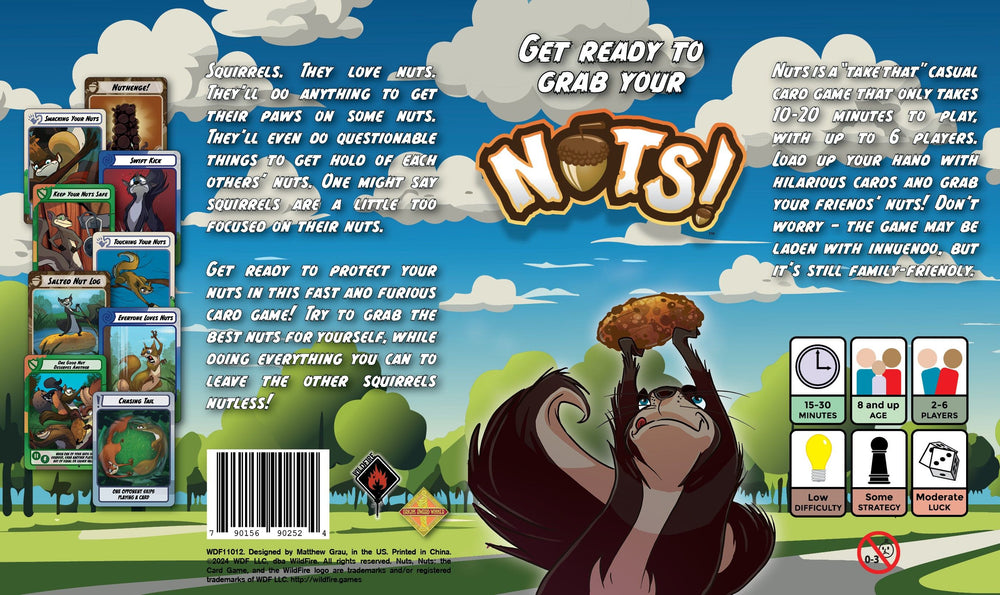 NUTS THE CARD GAME 2ND EDITION