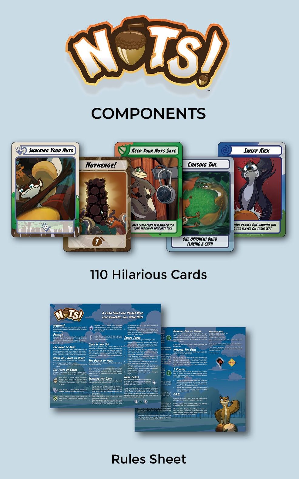 NUTS THE CARD GAME 2ND EDITION