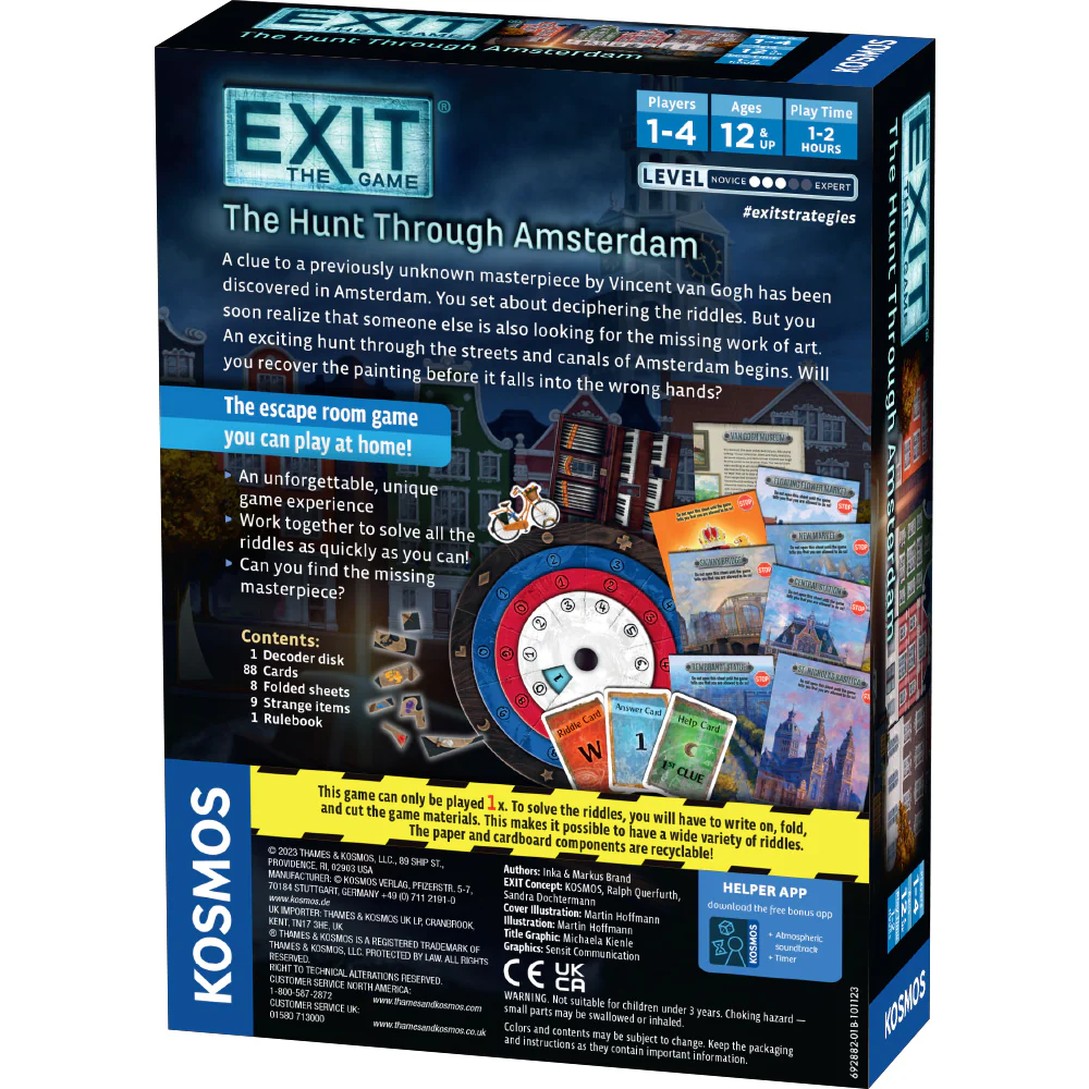 EXIT: HUNT THROUGH AMSTERDAM