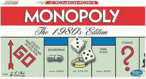 MONOPOLY THE 1980'S EDITION