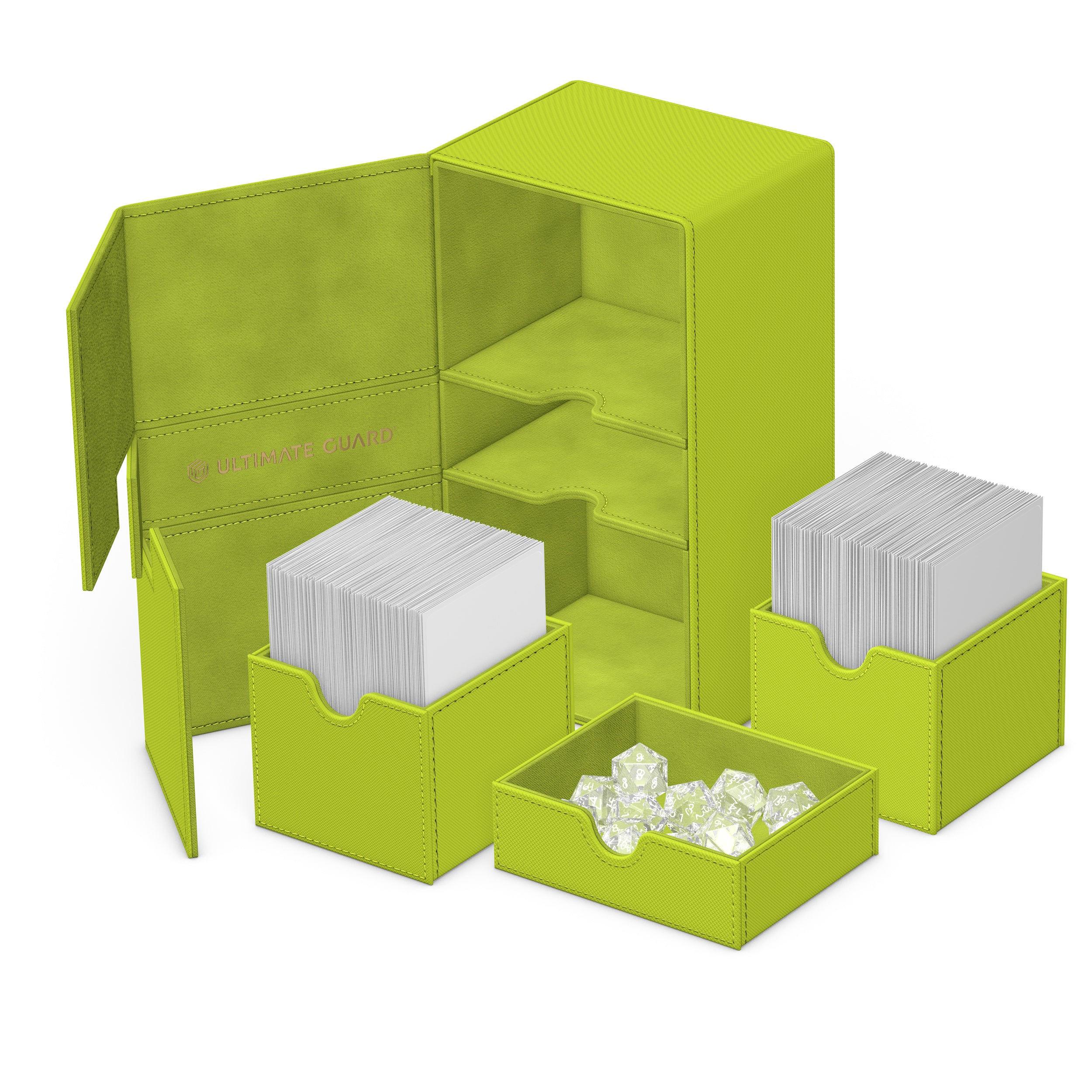 UG FLIP N TRAY DECK CASE 200+ SUMMER EDITION LIME