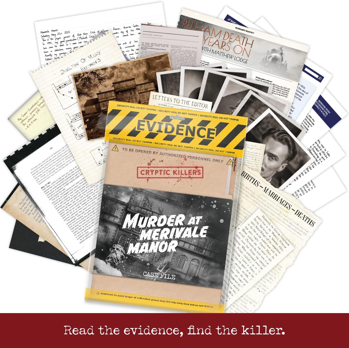 CRYPTIC KILLERS: MURDER AT MERIVALE MANOR
