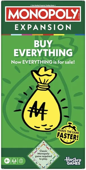 MONOPOLY BUY EVERYTHING