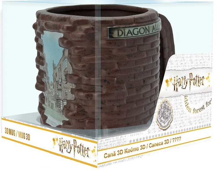 HARRY POTTER 3D MUG DIAGON ALLEY 500ML