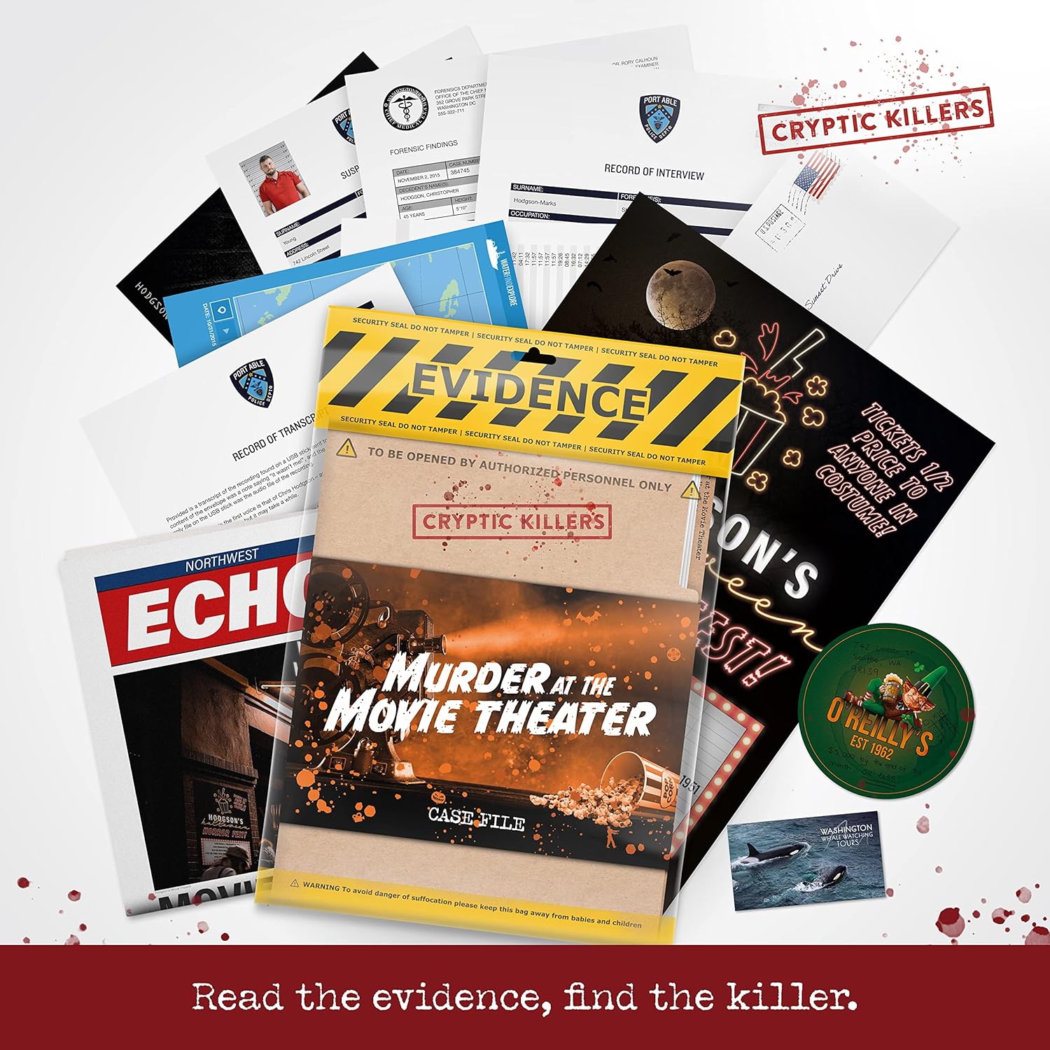 CRYPTIC KILLERS: MURDER AT THE MOVIE THEATER